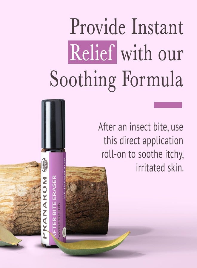 Pranarom - Bug Bite Eraser Roller Wellness Blend - 8ml - Essential Oil Wellness Blend - Outdoor Adventures, Fast-Acting, Organic, Easy Application - Camping, Perfect for Outdoors - Image 2